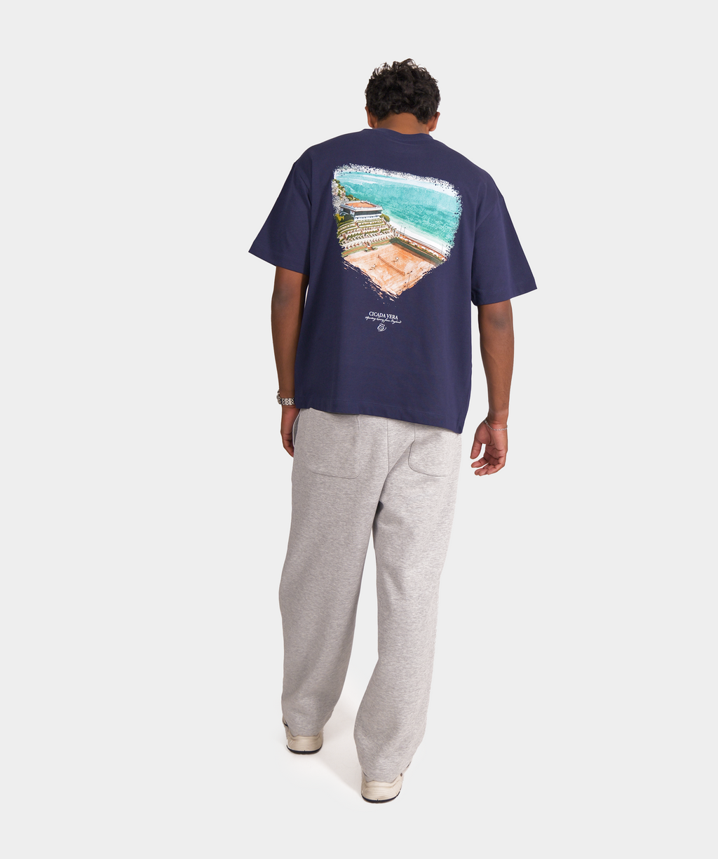 Clay Court T-shirt Navy