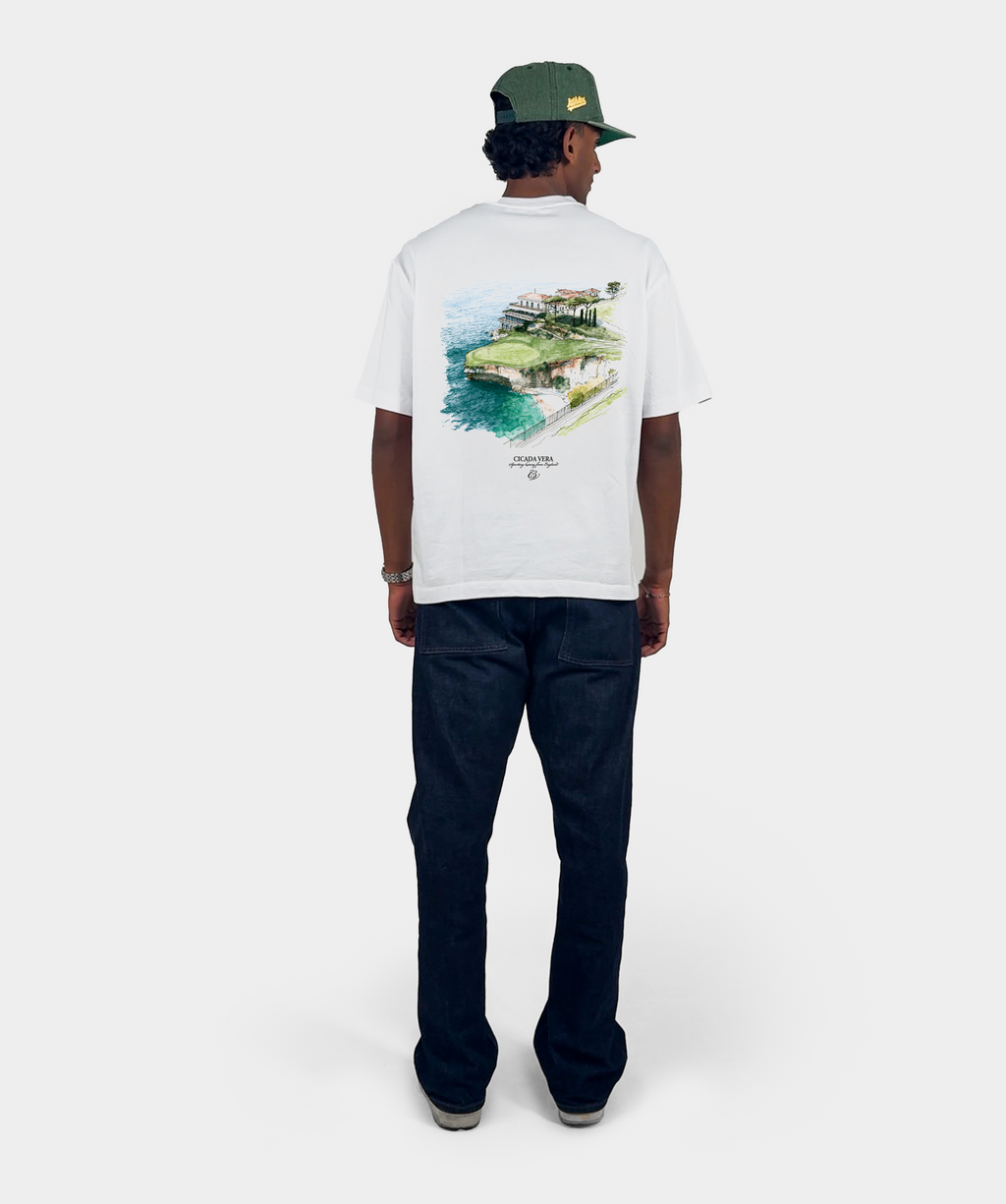 Cliffside Golf T-shirt White