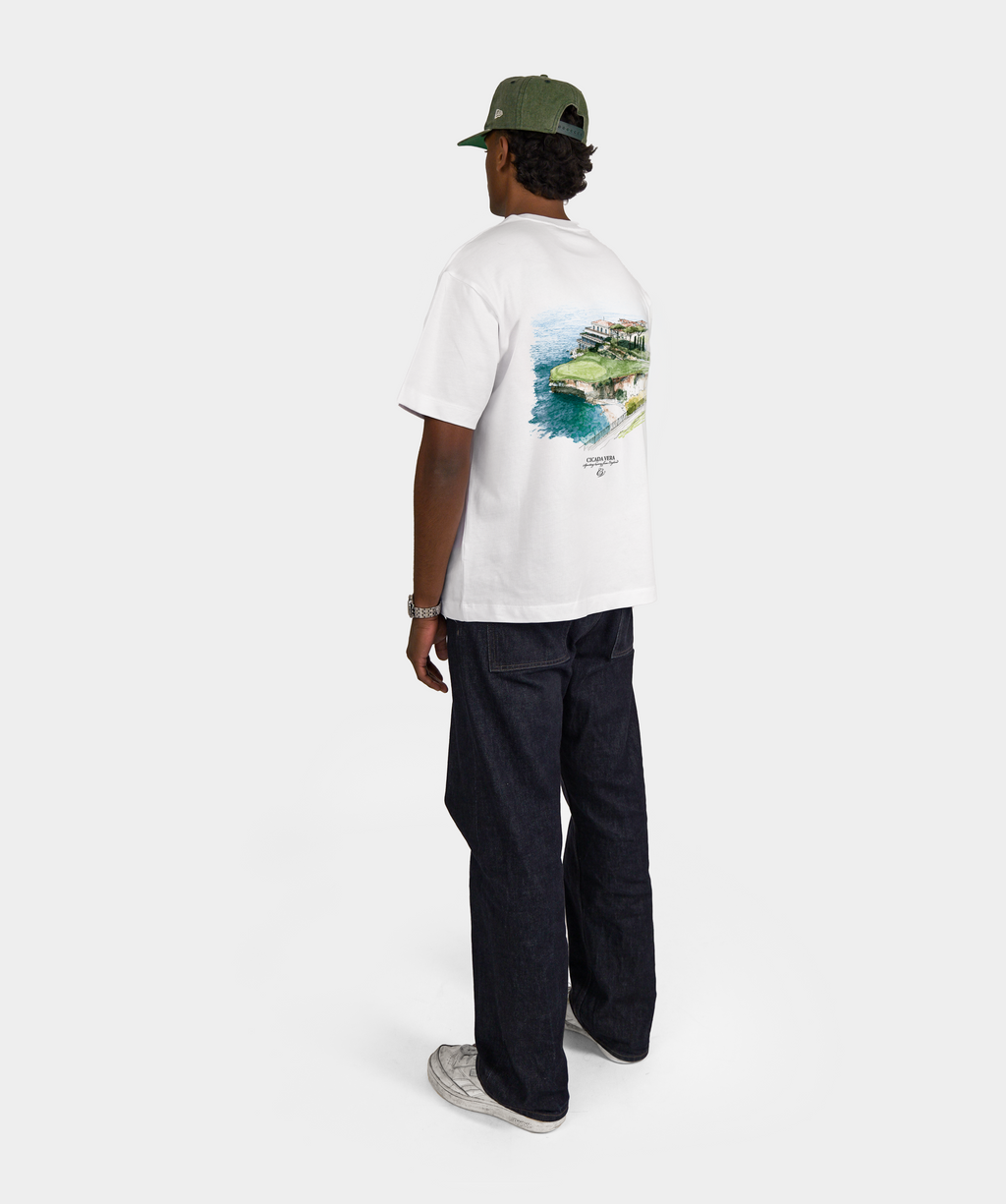 Cliffside Golf T-shirt White