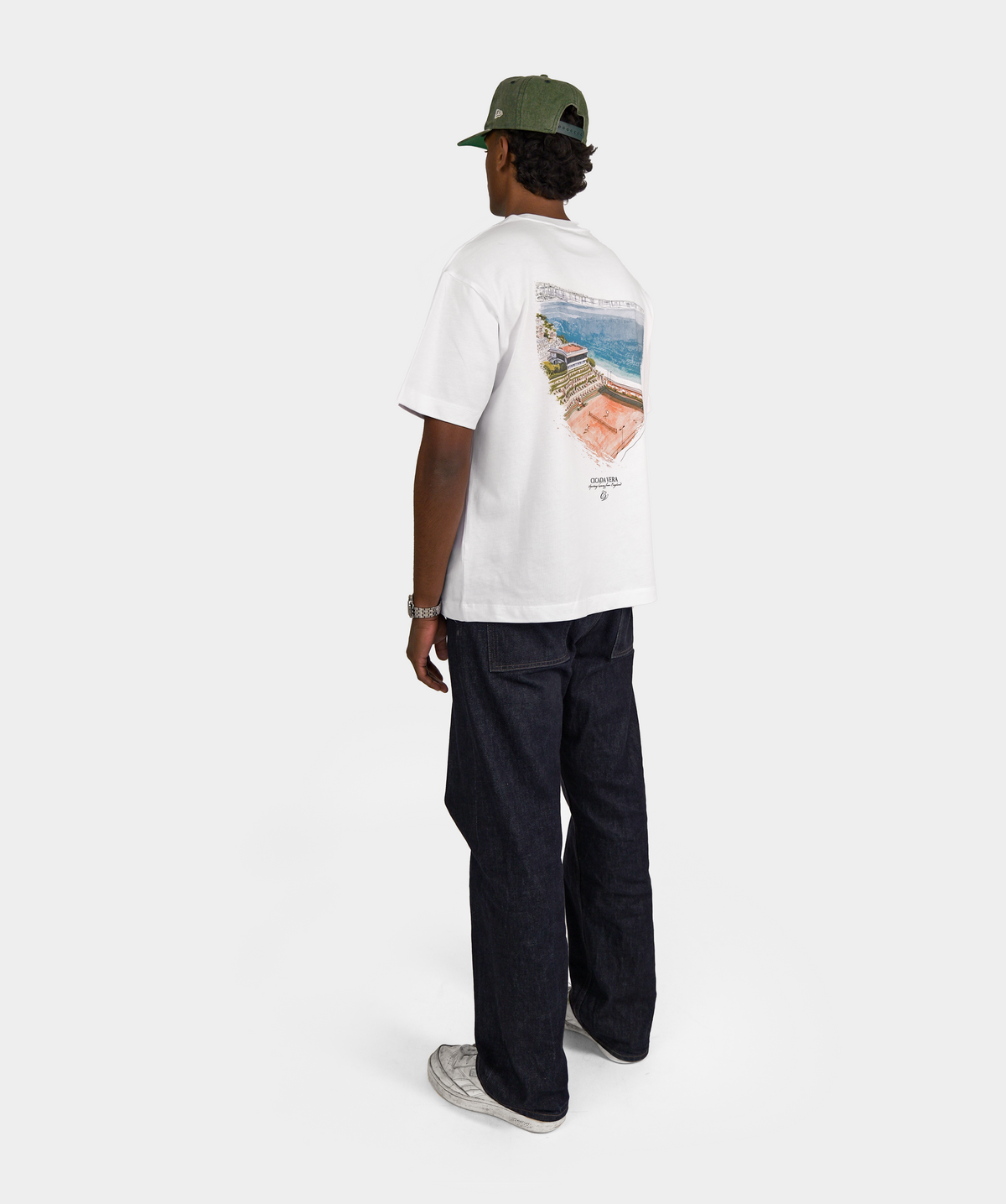 Clay Court T-shirt White