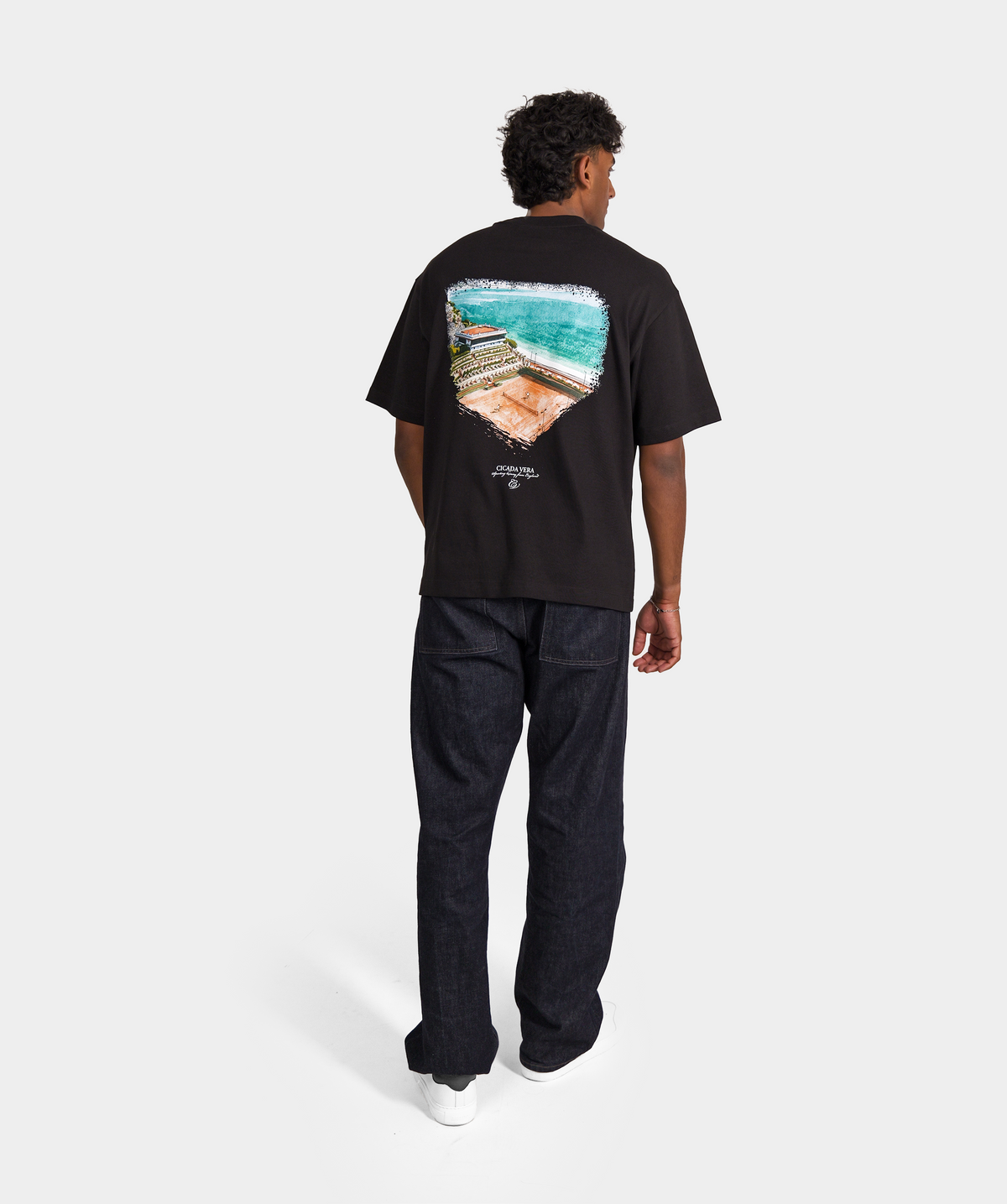 Clay Court T-shirt Black